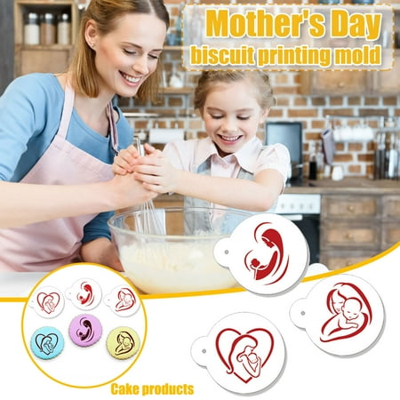 

Yedhsi Hot Mother s Day Mould Spray Painting Mould Printing Mould Icing Sugar Sieve Clearence!