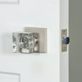 thumbnail image 3 of Viaggio Qadqdc_Psg_234 Quadrato Solid Brass Passage Door Knob Set - Chrome, 3 of 7