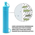 thumbnail image 5 of Mini filtro portátil para exteriores, filtro de pajita para beber, filtro de agua personal para senderismo, camping, viajes y preparación para emergencias Jormftte CPB-DE-HJJ-38, 5 of 5