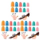 thumbnail image 1 of Naiovety 10 Pieces Fingers Cover Protective Gear Prop Supplies Tips Long-lasting Accessories Rubber Gift Sweet Practicing Training Guitar Type1, 1 of 6