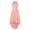 Pink, variant on Fesfesfes Women Dress Round-Neck Solid Vintage Elegant Midi Evening Zipper Sleeveless Dress Sale or Clearance