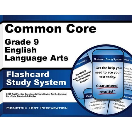 Common Core Grade 9 English Language Arts Flashcard Study