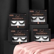 KISS Lash Couture Masterpiece Fake Eyelashes, Haute Couture, 1 Pair