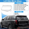 thumbnail image 2 of 22976561 Left Side Mirror Glass for Cadillac Escalade for Chevy Suburban Tahoe for GMC Yukon 2015-2020 Power Heated Rearview Mirrors Replacement Glass, 2 of 7