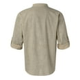 thumbnail image 6 of JTieacloth Mens Long Sleeve Cotton Linen Shirts Buttons Down Summer Casual Shirts With Pockets, 6 of 6