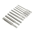 thumbnail image 1 of 9pcs 75mm 1/4 Inch Hex Shank Screwdriver Bit Set,  9pcs 75mm  Screwdriver Bit Set Ball Head 1/4 Inch Hex  75mm  Screwdriver  Shank Hex Screwdriver Drill Bit Set  For Universal, 1 of 8