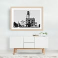 thumbnail image 6 of Water Towers (Black and White) - Manhattan New York Photography Unframed Wall Art Print 24 x 36 inches, 6 of 7