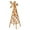 Teak, variant on Wooden Windmill, Weather-Proof Wind Spinner, Outdoor Wind Mill for Garden Lawn Patio Decoration (Carbonized, Medium)