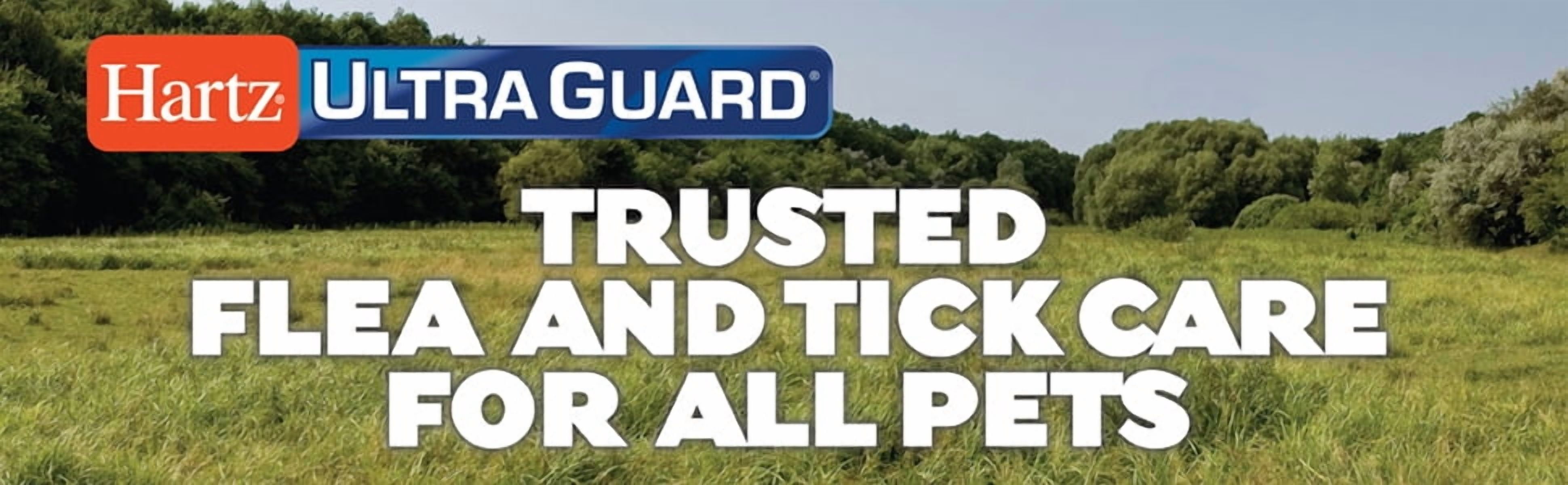 Hartz Ultra Guard Dogs And Puppies Flea & Tick Treatment for Dogs Larger than 28kg (60lbs)