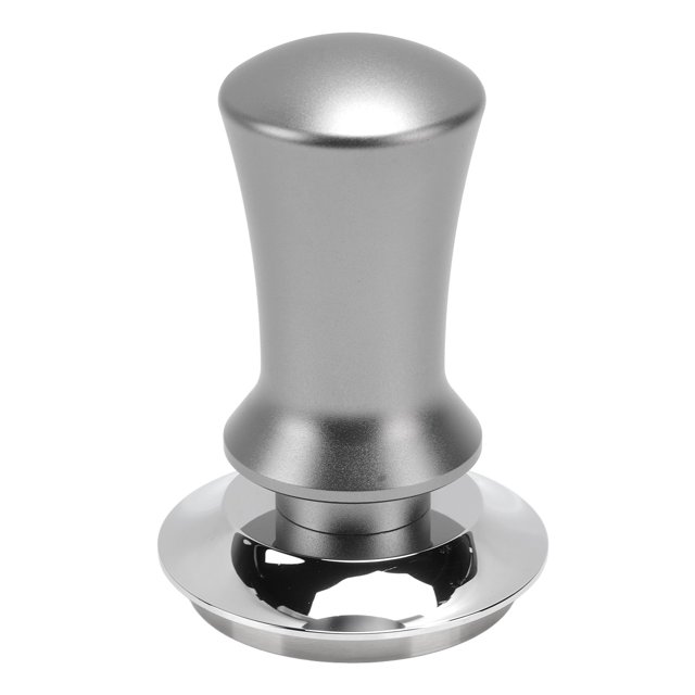 Tamper de café en polvo, Tamper de café de acero inoxidable Mango ergonómico a prueba de corrosión Resorte incorporado para el hogar ANGGREK Otros