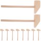 thumbnail image 4 of 10 mini mazos de madera, pequeños martillos de madera, juguetes de martillos pequeños, bloques de construcción, martillos, 4 of 7