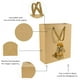 thumbnail image 5 of Paquete de 10 bolsas de papel kraft de 11,8" x 15,7" x 3,9" para regalo, con asas, 5 of 9