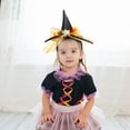 thumbnail image 2 of Halloween Head Ball Decoration Head, Pointed Hat Buckle Witch Hat Hoop, 2 of 4