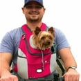 thumbnail image 3 of Mochila de viaje para perros y mascotas, mochila de viaje para cachorros, bolso de hombro portátil frontal, 3 of 5