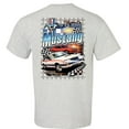 thumbnail image 3 of Fair Game Ford Mustang Untamed American Spirit T-Shirt, ford graphic tee-Ash-2x, 3 of 6