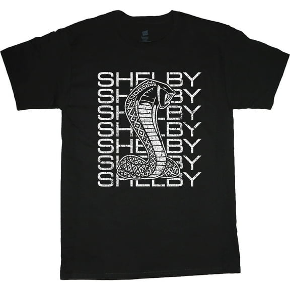 Shelby Cobra Ford Mustang Accessories T-shirt Mens Graphic Tees Clothing Apparel