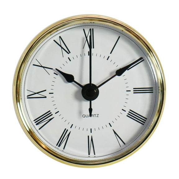 Classic Clock Craft Insert Clocks Movement Quartz Diameter 70mm Number