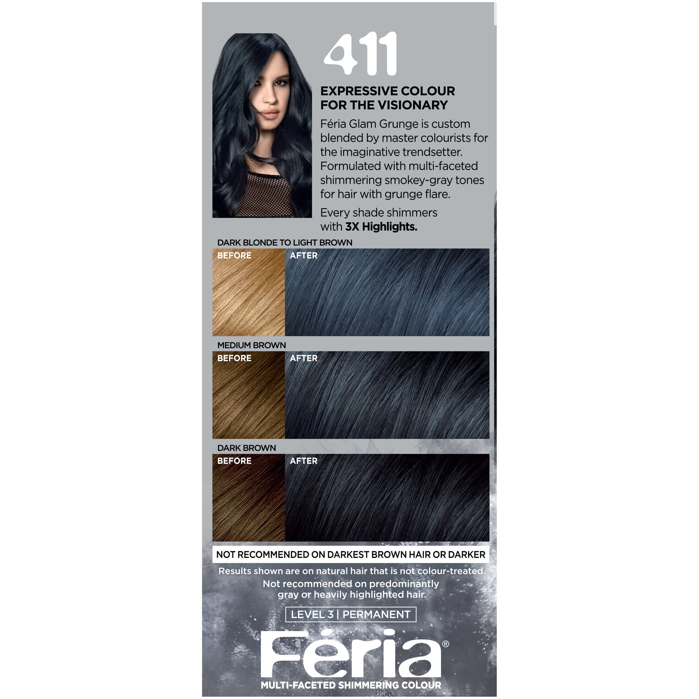 Feria Hair Color Chart