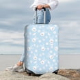 thumbnail image 7 of Hirioo Cute Bunny for Elasticity Suitcase Cover (No luggage Included) Durable Luggage Protector Fits 18-32 Inch Luggage-X-Large, 7 of 7