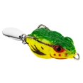 thumbnail image 4 of GLFILL 3cm/4.3g Soft Jumping Frog Lure With Dual Hooks Snakehead Handy Fishing Machine 1#, 4 of 9