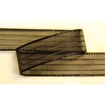 Ribbon Bazaar Corsage 5/8 inch Black 50 yards Ribbon