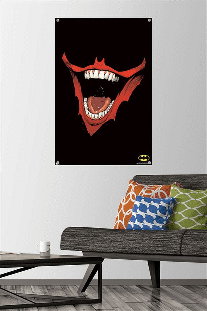DC Comics Batman - Mouth Wall Poster with Pushpins, 22.375" x 34"