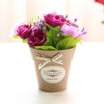 thumbnail image 2 of Virtual Warehouse  Rose Plastic Bow Plastic Fake Flower Japanese Simulated Flower Small Bonsai Purple 42180422C ANGGREK Otros, 2 of 3