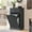 Dark Grey, variant on Tilt Out Trash Can Cabinet, 10 Gallon Farmhouse Laundry Hamper Cabinet with Drawer, Hidden Wooden Trash Garbage Can Bin with Storage Basket for Kitchen, Living Room