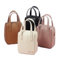thumbnail image 5 of Bolsa de cosméticos para mujer, portátil, de gran capacidad, para guardar brochas de maquillaje, lápiz labial, de viaje, de tamaño pequeño, para lavado, bolso de mano, 5 of 5
