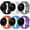 01-Multicolored (Silver Clasp), variant on XIHAMA Band Compatible with Google Pixel Watch 3 41mm/Pixel Watch 2/1, Soft Silicone Sport Watch Bands Replacement Watch Strap Bracelet for Google Pixel Watch Smartwatch Accessories