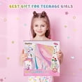 thumbnail image 5 of DIY Journal Kit - Gifts for Girls Ages 8 - 14 Year Old - Cool Birthday Gifts Ideas for Girls - Easter Art & Crafts for Kid - Teen Girls Trendy Stuff - Scrapbook & Diary Set - Pink, 5 of 6
