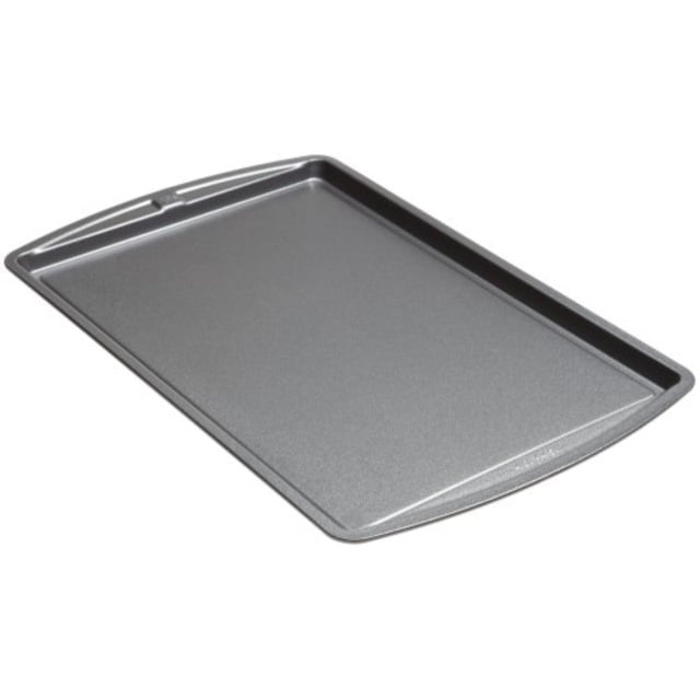 good cook 04021 cookie sheet baking essentials, 15 x 10 inch, dark gray