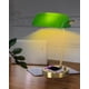 thumbnail image 3 of Lámpara de escritorio Newrays Green Glass Bankers con cargador inalámbrico, 3 of 7