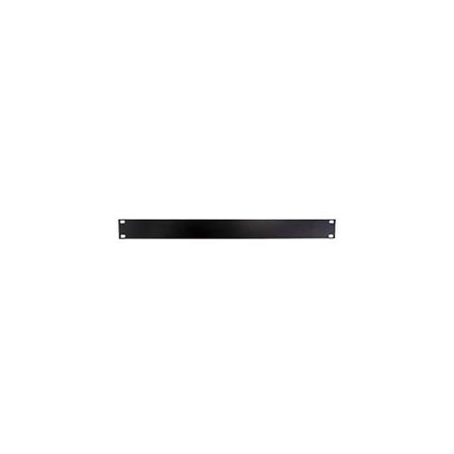 Video Mount Products 1U Blank Panel 19" Equipment Rack - Black ER1B
