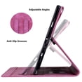 thumbnail image 5 of FJLBDE Case for Samsung Galaxy Tab S11 Ultra 14.6 inch 2025 with Stand, Card Slot, Embossed Flower PU Leather Folio Magnetic Cover with Pen Holder, Rose, 5 of 7