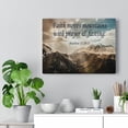 thumbnail image 5 of Scripture Walls  Faith Moves Mountains Matthew 17:20-21 Bible Verse Canvas Christian Wall Art Ready to Hang Unframed, 5 of 9
