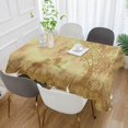 thumbnail image 4 of SKYSONIC 54"x72" Square Tablecloth with Girl Swinging View Prints, Anti-Wrinkle and Smooth Table Cloth for Kitchen/Home Wedding Party Decoration, 4 of 7