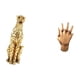 thumbnail image 5 of Escultura De Mano De Guepardo Dorado, Figura De Animal, Centro De Mesa, Adorno Decorativo, Estante Para Amantes De Las Almas Gemelas, Decoración Para El Hogar, Dormitorio, Oficina, 5 of 8