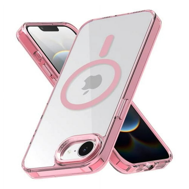 Tasnim Magnetic Case Designed for Apple iPhone 16e - Compatible with Charging & Accessories (Rose Gold)