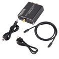 thumbnail image 2 of Convertidor DA, convertidor DAC de 192 kHz, convertidor de audio digital a analógico, adaptador de audio SPDIF coaxial Toslink a estéreo analógico L/R RCA de 3,5 mm para PS3, PS4, Xbox, TV,, 2 of 6
