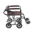 thumbnail image 3 of Drive Medical Flyweight Lightweight Folding Transport Wheelchair, 3 of 5