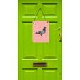 thumbnail image 2 of Caroline's Treasures BB7951DS1216 Racing Pigeon Pink Check Wall or Door Hanging Prints, 12x16, multicolor, 2 of 2