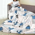 thumbnail image 6 of Cute Cactus Blanket Throw Blanket Soft Fuzzy Travel Blanket for Bedroom Living Room Couch Office Car All Season Gift for Girls Boys Women Men 80"x60", 6 of 6