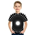 thumbnail image 2 of Boys Shirts Size 7 Fashion Cool 3D Prints Short Sleeve T-Shirts Gift Trendy Kid Shirt Casual Crewneck Funny Printed Shirts Pullover Tops Kids Clothes White 10-11 Years, 2 of 3