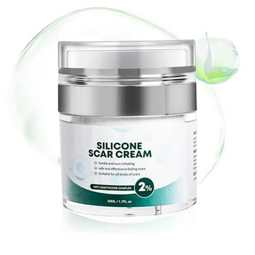 Advanced Scar Cream, Silicone Gel for Scars, Professional Scar Removal Cream for Surgical Scars, Stretch Marks, Old and New Scars 1.7 oz(50ml)