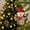 Multicolor2, variant on Fmbmuo Christmas Decorations Fabric Christmas Doll Pendants for Decorating Christmas Trees,Multicolor