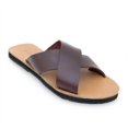 thumbnail image 1 of The Constanza Leather Slide Sandal, 1 of 1
