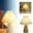 A, variant on Boreal Craft Small Wicker Lamp Wicker Table Lamp Pleated Lampshade USB Vintage Bedside Lamp Farmhouse Lamps For Decoration For Kitchen Counter Car Star Lights The Plug Happy 21st Birthday Decorations