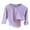 Purple, variant on Hjtefg Children's Round Neck Undershirt, Long Sleeve Thermal Underwear for Autumn, Warm Base Layer Top for Boys and Girls, Soft Comfortable Innerwear,Color: Green Size: 12-18 Months