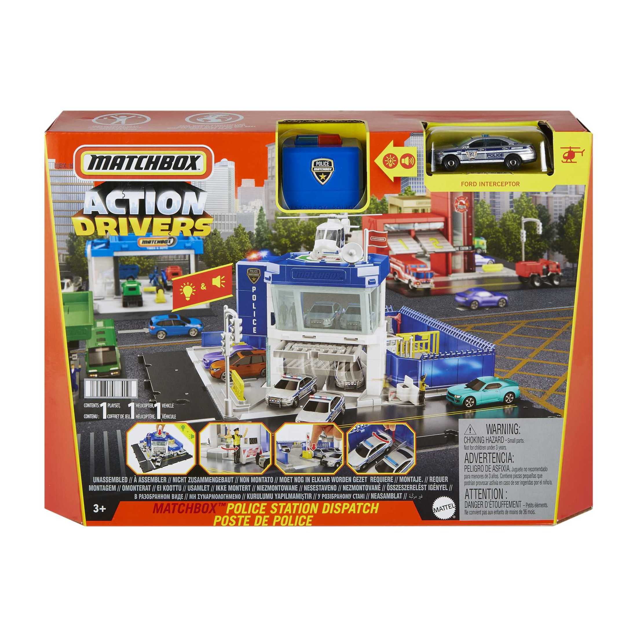 Matchbox Police Station Dispatch Playset